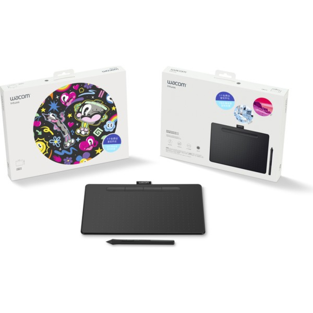 Wacom Intuos Comfort Plus Medium CTL6100K-B Grafik Tabletler Fiyatı