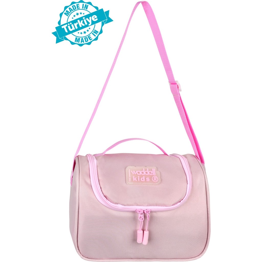 Waddell Lisanslı Twill Kumaş Pembe Termal-Isı Yalıtımlı Beslenme Çantası - 20-13-24 Beslenme Çantası Fiyatı