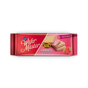 Wafer Master Slim Gofret Çilek Kremalı 128 g Diğer Fiyatı