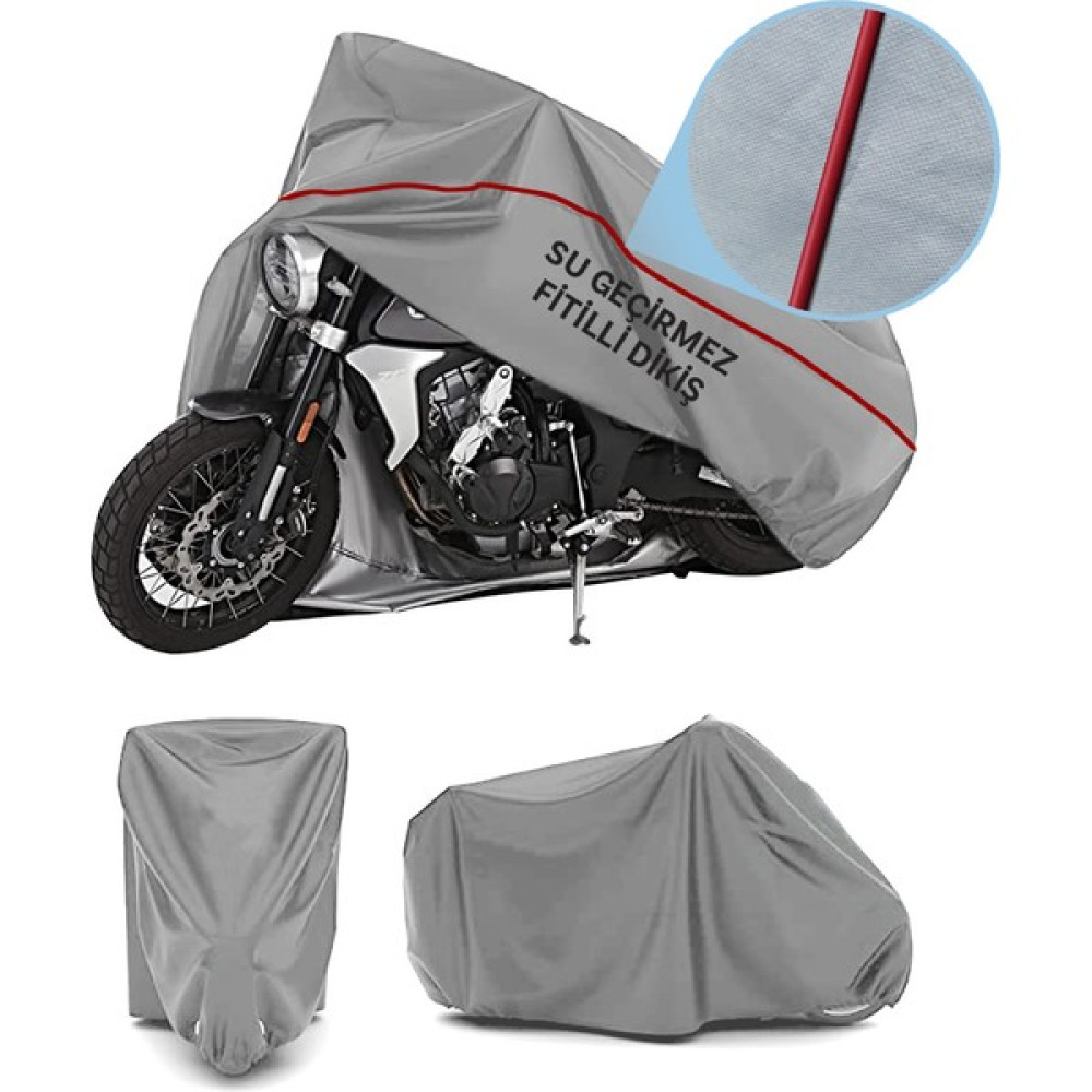 Wagell Yamaha Xsr 125 Fitilli Motosiklet Brandası Çadır Örtü - Miflonlu Motorsiklet Brandaları Fiyatı