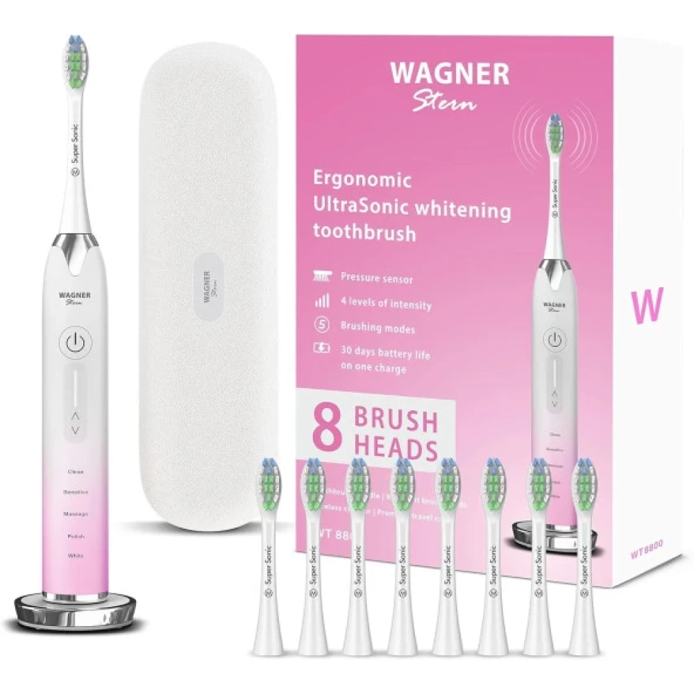 Wagner Stern Basınç Sensörlü Ultrasonik Beyazlatıcı Diş Fırçası - Sakura Şarjlı Diş Fırçası ve Aksesuarları Fiyatı