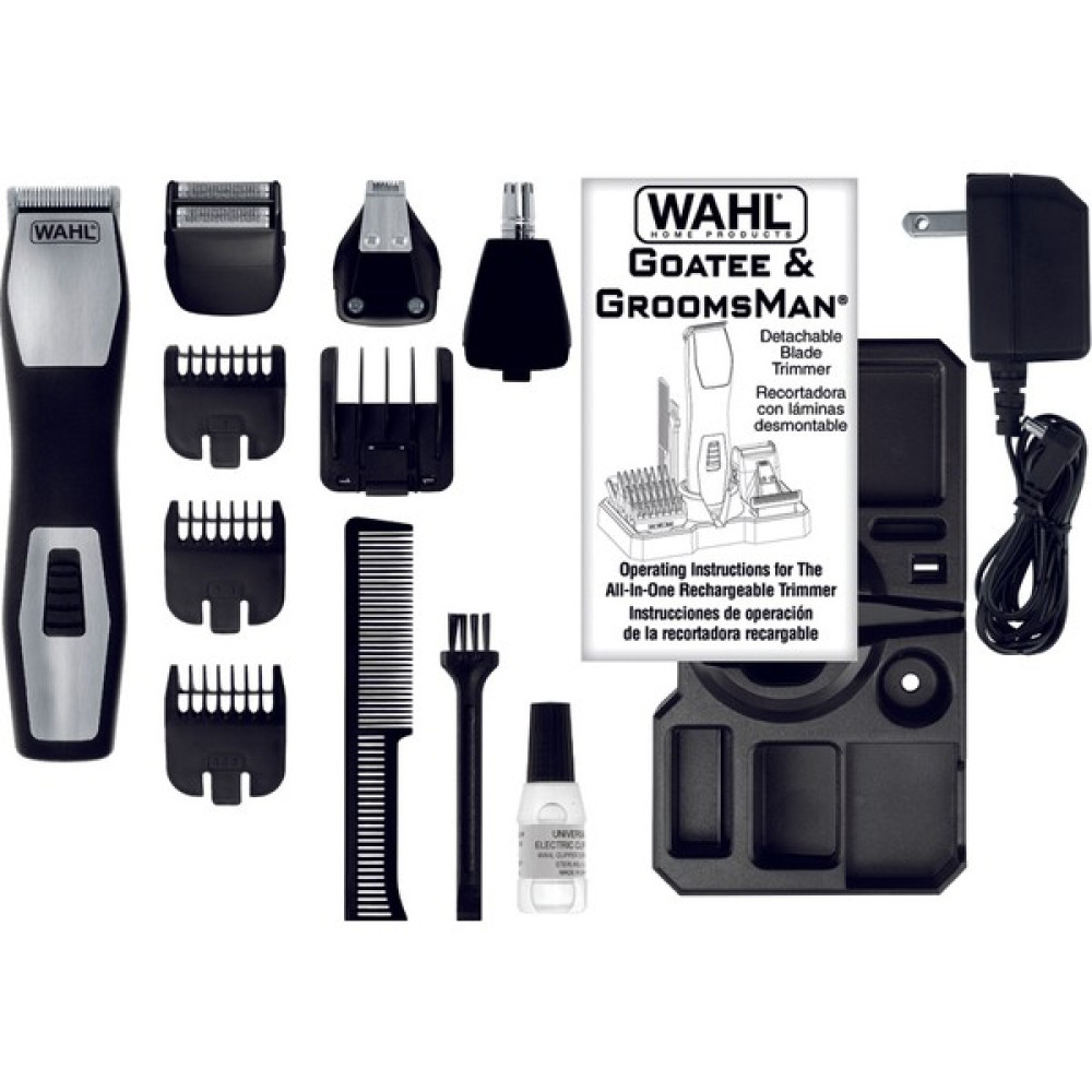 Wahl Groomsman Pro Saç, Sakal, Bıyık Düzeltme Ve Şekil Verme Makinesi- Şarjlı 9855-1216 Tıraş Makineleri Fiyatı