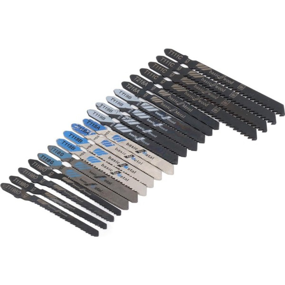 Waige Hao Kan 20 Adet Dekupaj Bıçakları Seti Hss T Shank Temizle Hızlı Kesim Dekupaj Testere Ahşap Metal Için (Yurt Dışından) Oto Boyaları Fiyatı