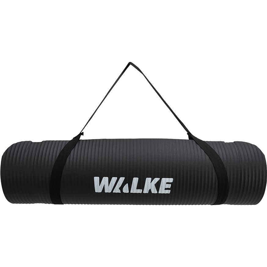 Walke Premium 10 mm Taşıma Askılı Pilates Minderi Yoga Matı Siyah Diğer Fiyatı