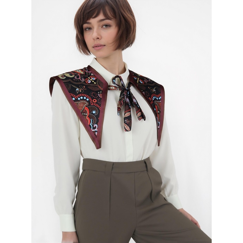 Walkenzo Bohem Stil Kadın Omuz Şalı | Çok Renkli Şal Fiyatı