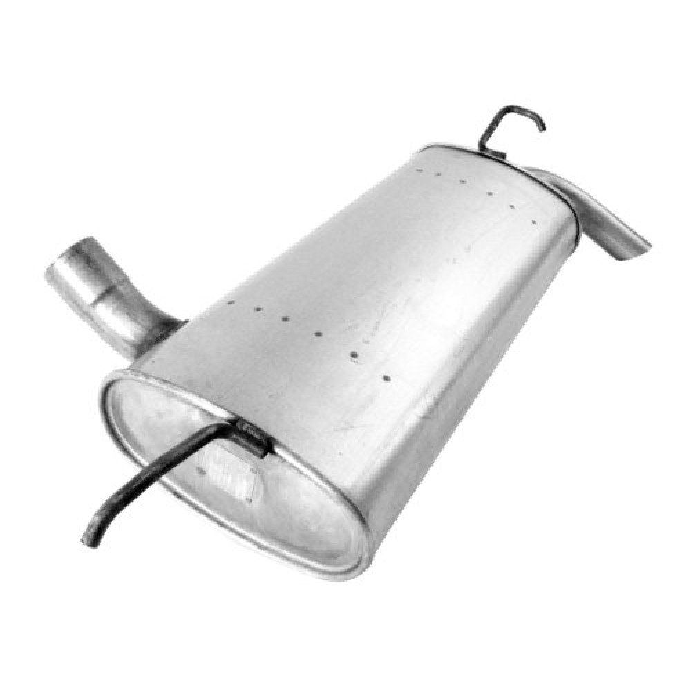 Walker Quiet-Flow 50065 Direct Fit Exhaust Muffler Assembly 2.5" Inlet (ID) 2.25" Outlet (OD) for Jeep Wrangler