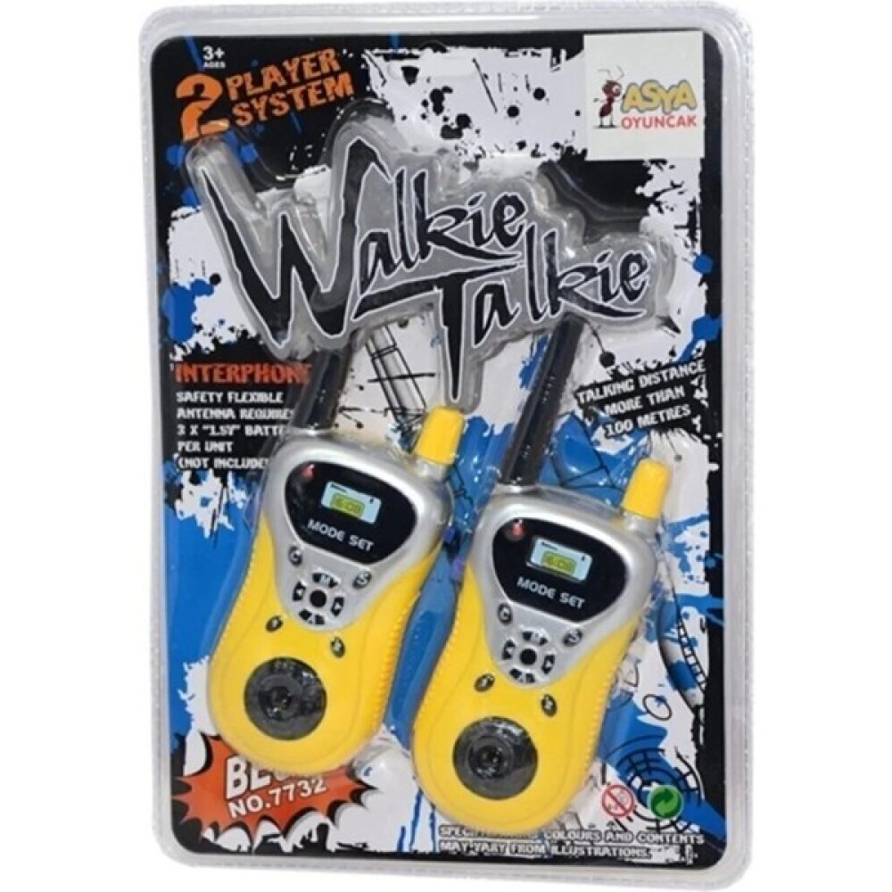 Walkie Talkie Kartela Telsiz Walkie Talkie Eğitici Oyuncak Fiyatı