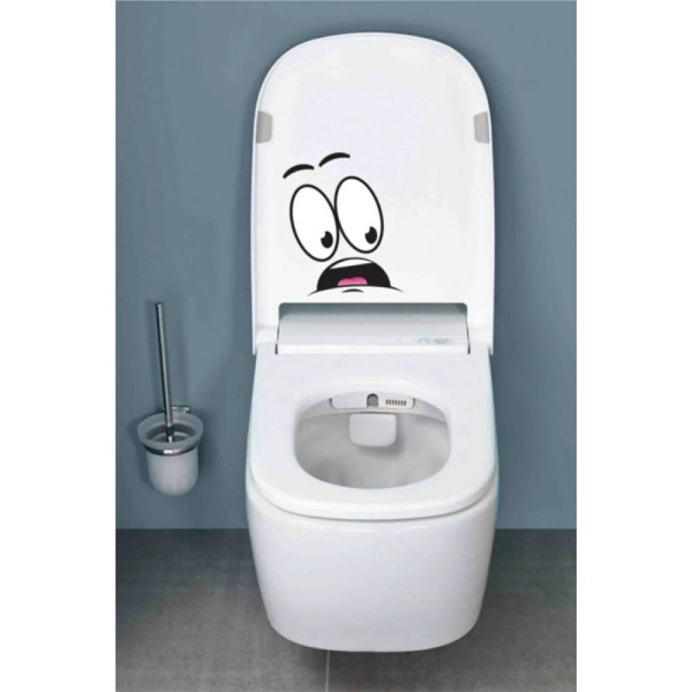Walldeco Klozet Kapağı Veya Banyo Stickerı - 20 x 25 cm - Renkli Ev & Dekorasyon Aksesuarları Fiyatı