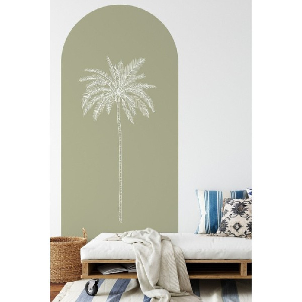 Walldeco Palmiye Yeşil Bohem Duvar Sticker ANKRSTCKR0242 - 80 x 150 cm - Açık Yeşil Ev & Dekorasyon Aksesuarları Fiyatı