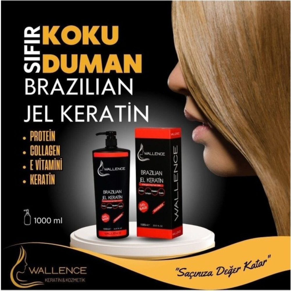 Wallence Dalgalı ve Kıvırcık Saçlarda 6 Ay Kalıcı Düzleştirici İçin Keratin Bakım Jel 1000 ml Oto Boyaları Fiyatı