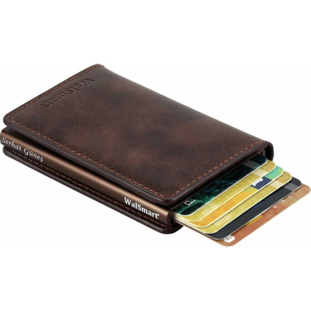 Walsmart Slim Crazy Akıllı Mekanizmalı Cüzdan Erkek Cüzdan Fiyatı