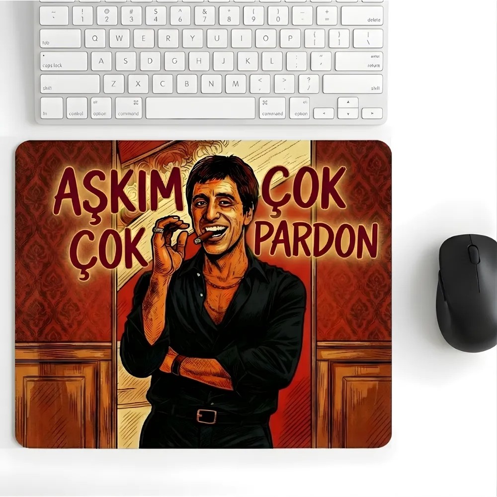 Walter White 18X22 cm Aşkım Çok Pardon Desenli Mouse Pad Baskılı Tasarımlı Mouse Pad,ofis Aksesuarları - Kırmızı Mouse Pad Fiyatı