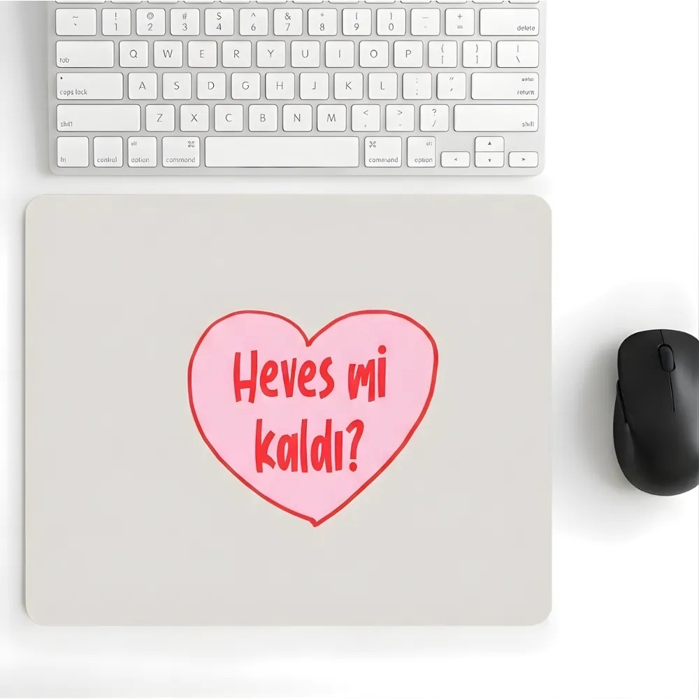 Walter White 18X22 cm Heves mi Kaldı Desenli Mouse Pad Baskılı Tasarımlı Mouse Pad,ofis Aksesuarları - Kırmızı - Beyaz Mouse Pad Fiyatı