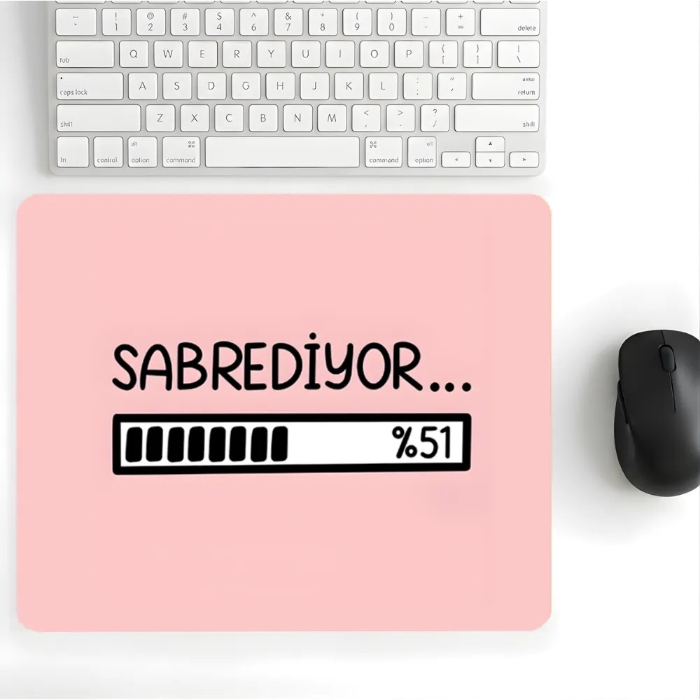 Walter White 18X22 cm Sabrediyor Desenli Mouse Pad Baskılı Tasarımlı Mouse Pad,ofis Aksesuarları - Pembe Mouse Pad Fiyatı
