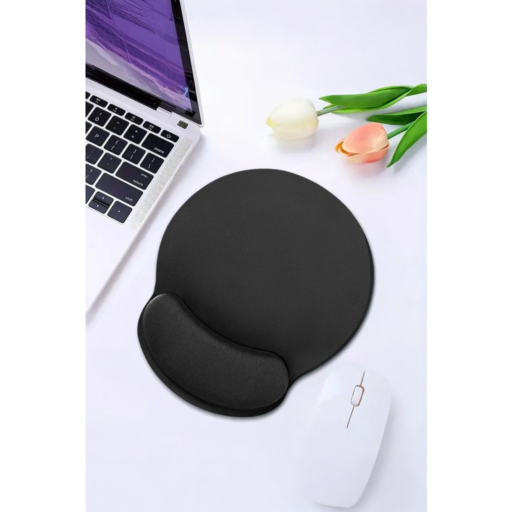 Walter White Ergocomfort Bilek Destekli Siyah Rahat Konforlu Mouse Pad, Ergonomik Mouse Pad,ofis,ev, Siyah Mouse Pad Fiyatı