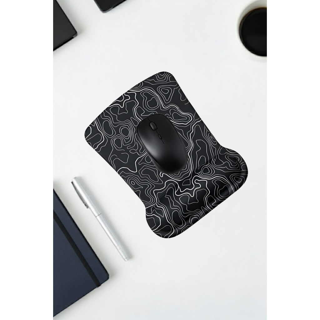 Walter White Typography Desenli Mouse Pad – Bilek Destekli Mouse Pad Konforlu Dijital Mousepad - Siyah Mouse Pad Fiyatı