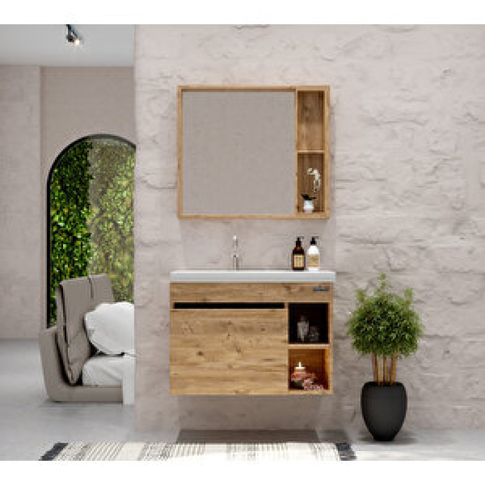 Wamixco Side 80 cm Banyo Dolabı Banyo Dolabı / Mobilyası Fiyatı