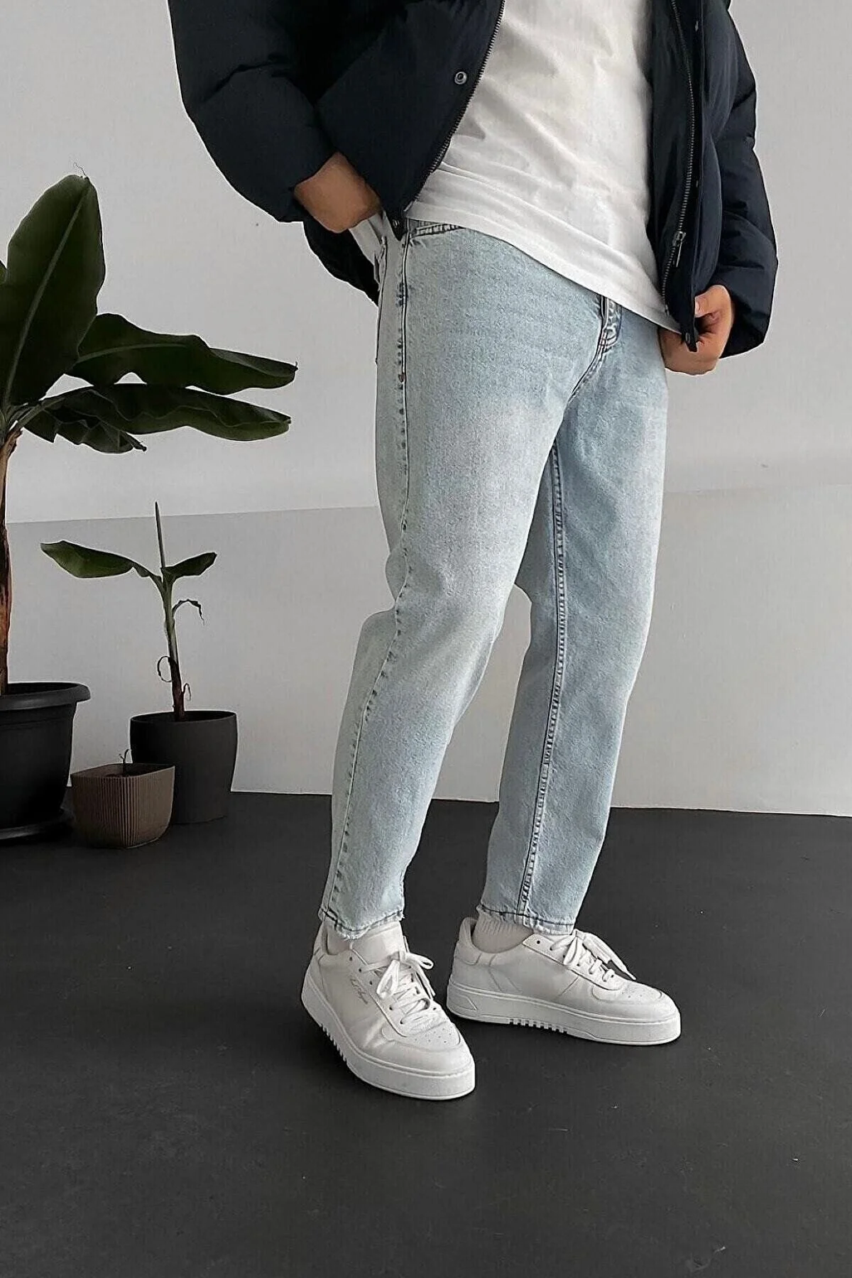 wamoss Rahat Kesim Yeni Sezon BOYFRİEND PANTOLON 2024 34 Beden" Bayan Jeans / Kot Pantolon Fiyatı