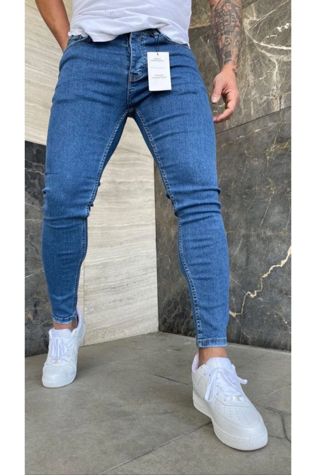 wamoss Slim Fit Likralı Erkek Kot Pantalon 2023 32 Beden Kadın Pantolon Fiyatı