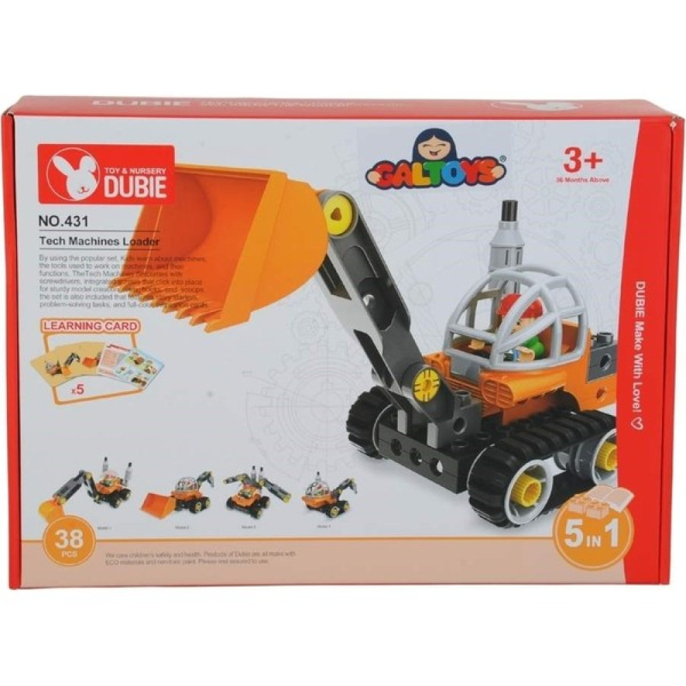 Wange 38 Parça Dubie Inşaat Araçları 5 In 1 LEGO Legolar ( Yapım Oyuncakları ) Fiyatı