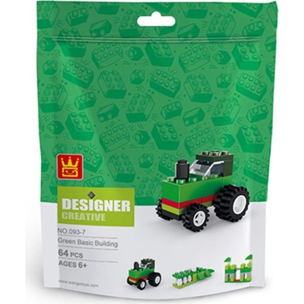 Wange 64 Parça Yaratıcı Tasarımlar Traktör LEGO Legolar ( Yapım Oyuncakları ) Fiyatı