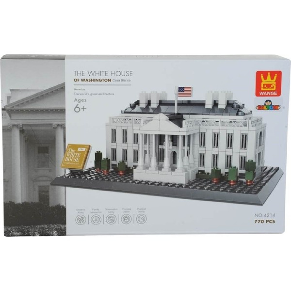 Wange 770 Parça Beyaz Saray LEGO Legolar ( Yapım Oyuncakları ) Fiyatı