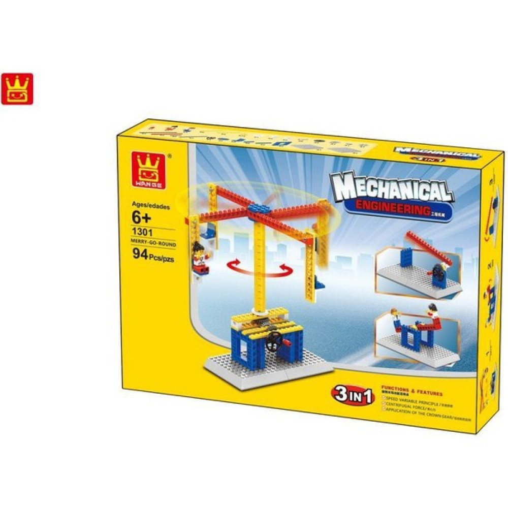 Wange Dönme Dolap 3 In 1 LEGO 94 Parça 1301 Legolar ( Yapım Oyuncakları ) Fiyatı