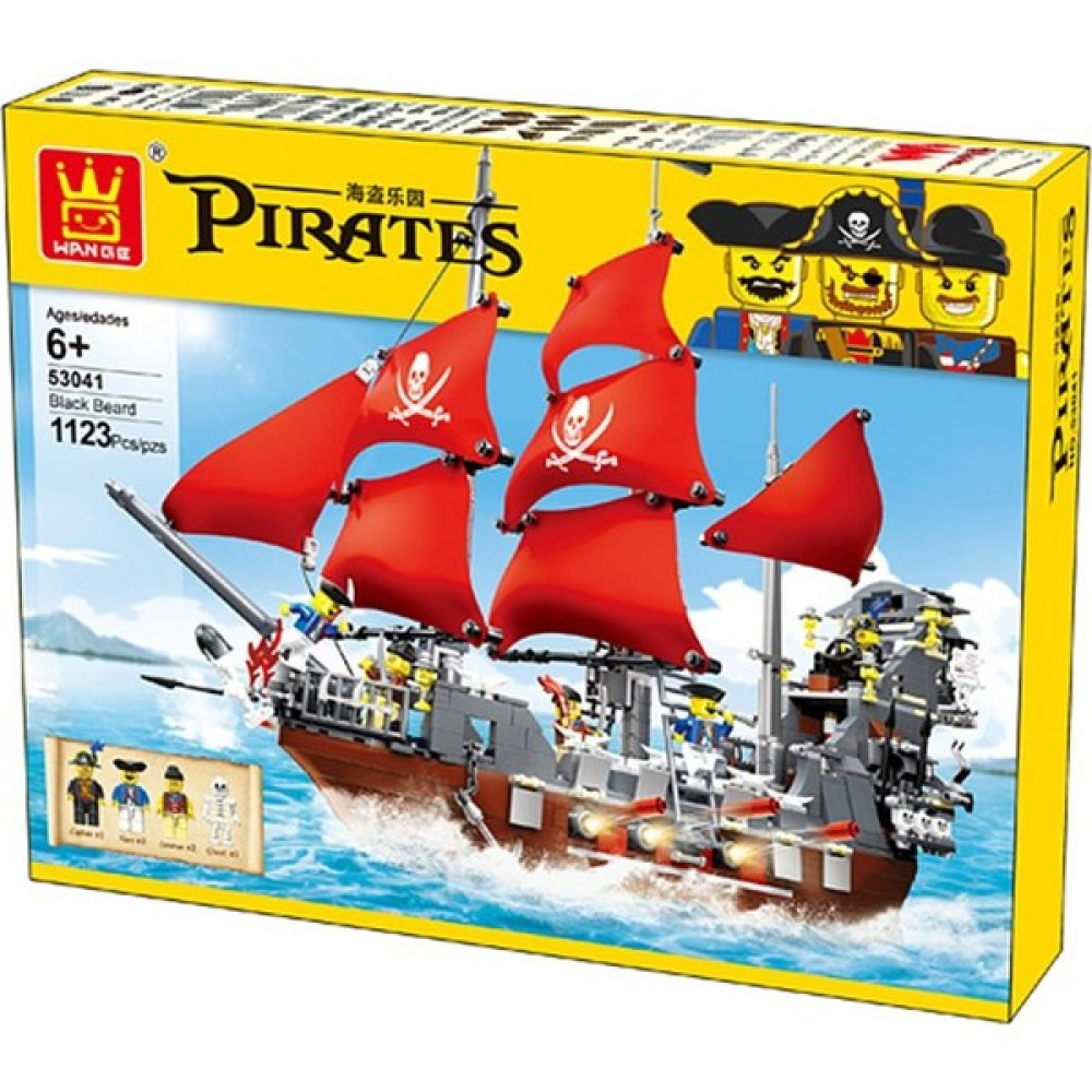 Wange Korsan Gemisi 1123 Parça Legolar ( Yapım Oyuncakları ) Fiyatı