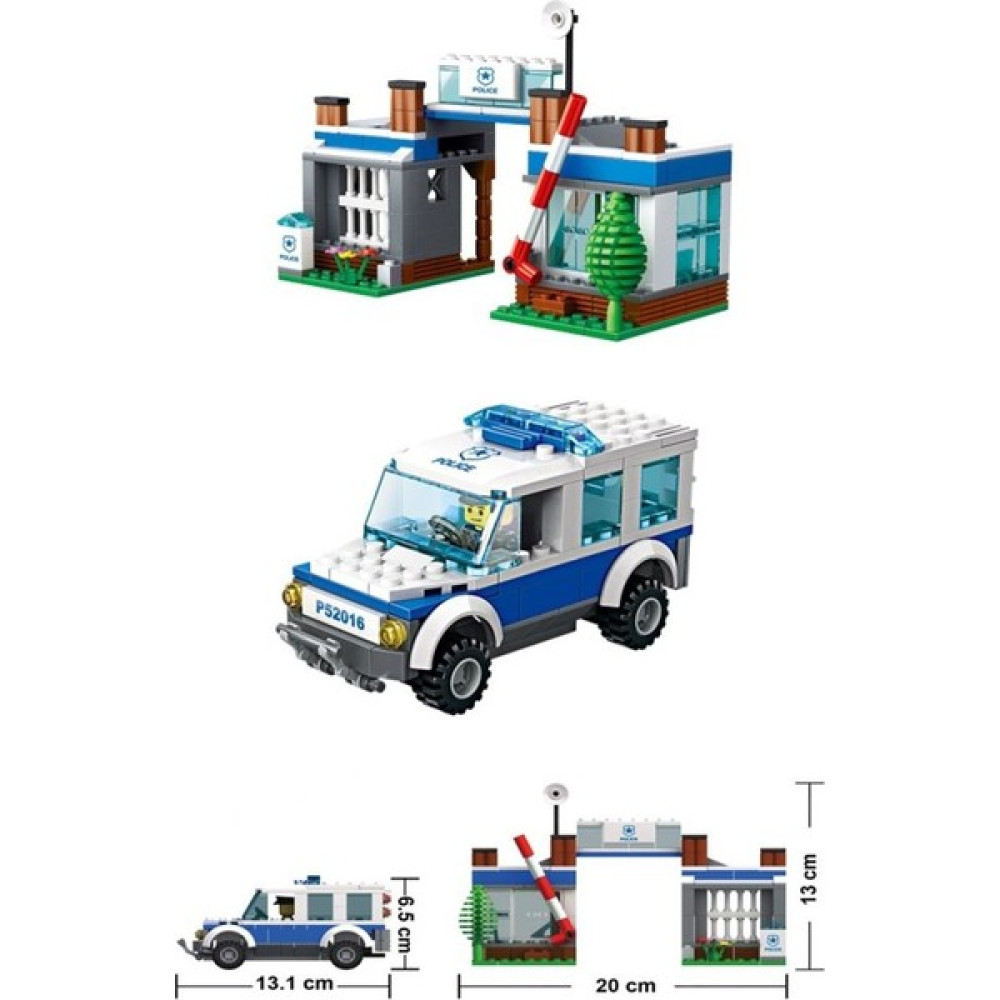 Wange Orman Polisi 411 Parça Oyuncak Blok Seti Legolar ( Yapım Oyuncakları ) Fiyatı