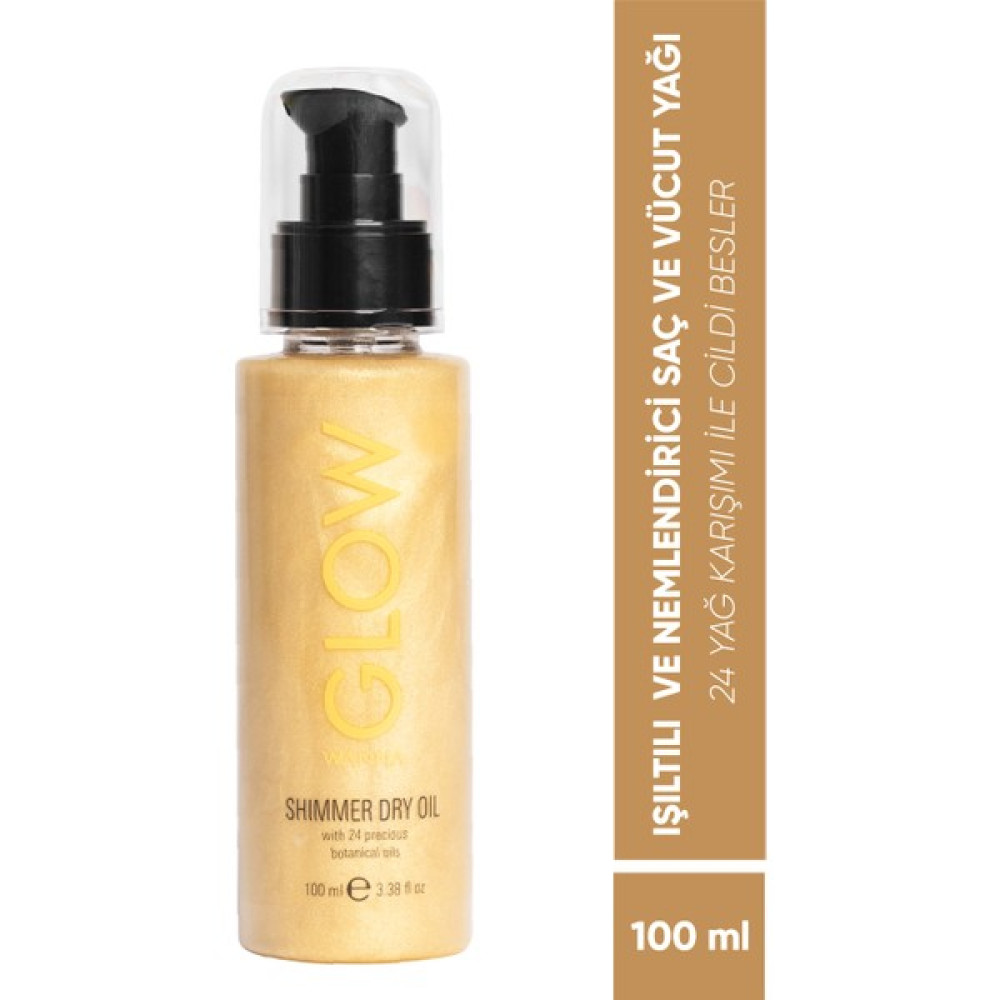 Wanna Glow Işıltılı ve Nemlendirici Saç ve Vücut Yağı 100 ml - Mineral mika ile sedefli, ışıltılı ve parlak bir görünüm sunar. Oto Boyaları Fiyatı