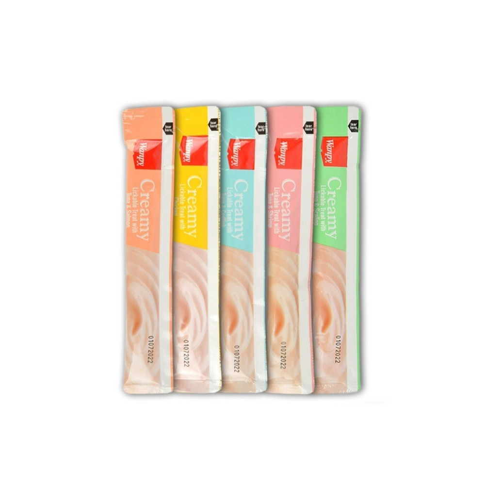 Wanpy Creamy Cat Treat Karışık Krema Sıvı Kedi Ödül Maması 14 Gr X 5 Adet Evcil Hayvan Ürünleri Fiyatı