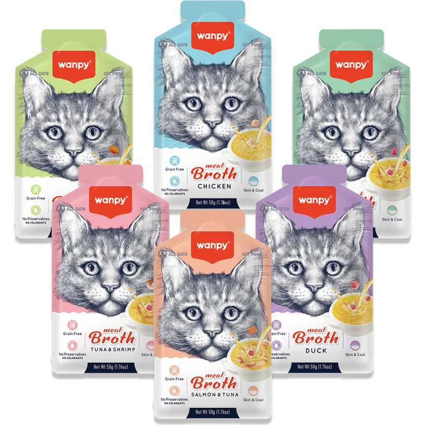 Wanpy Kedi Çorbası 6 Adet Karışık Evcil Hayvan Ürünleri Fiyatı