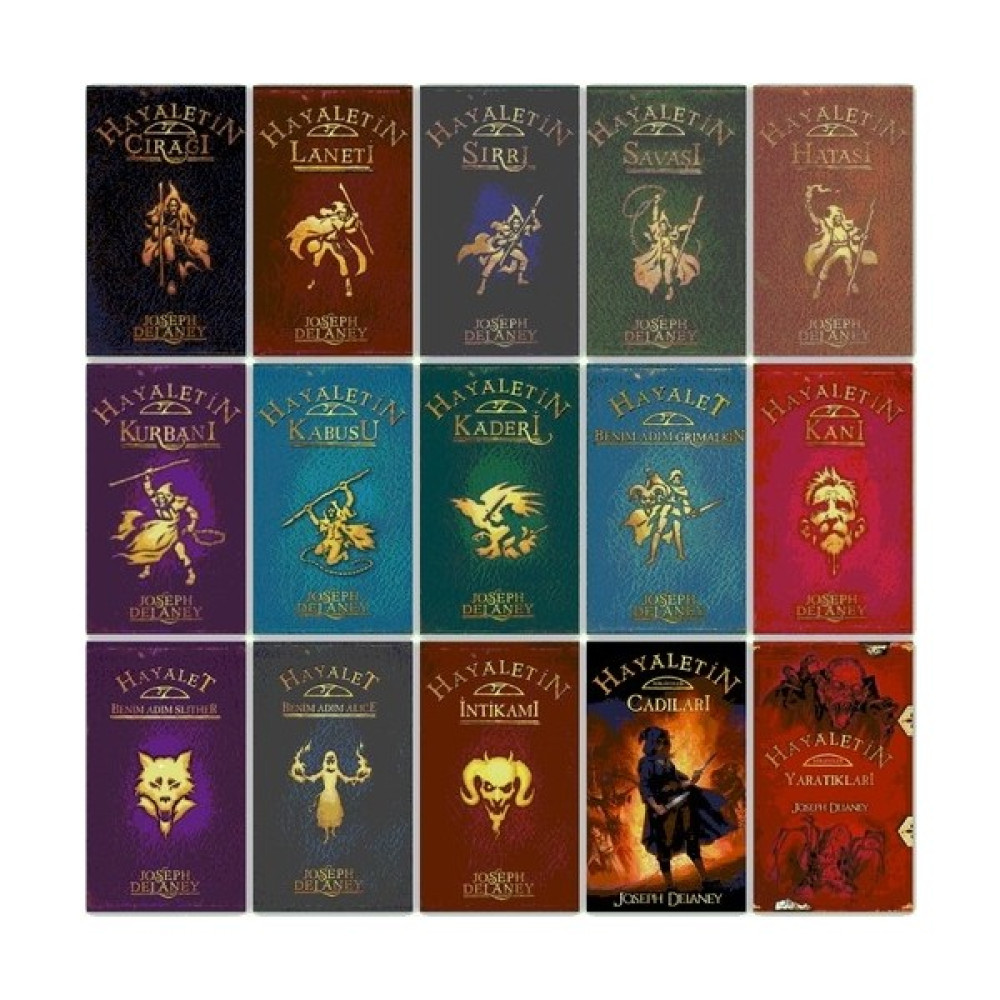 Wardstone Günlükleri 15 Kitap (Hayalet Serisi) Joseph Delaney Diğer Fiyatı