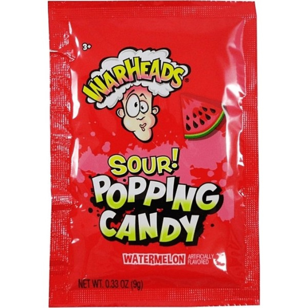 Warheads Sour Popping Candy Watermelon 9 gr Oto Boyaları Fiyatı