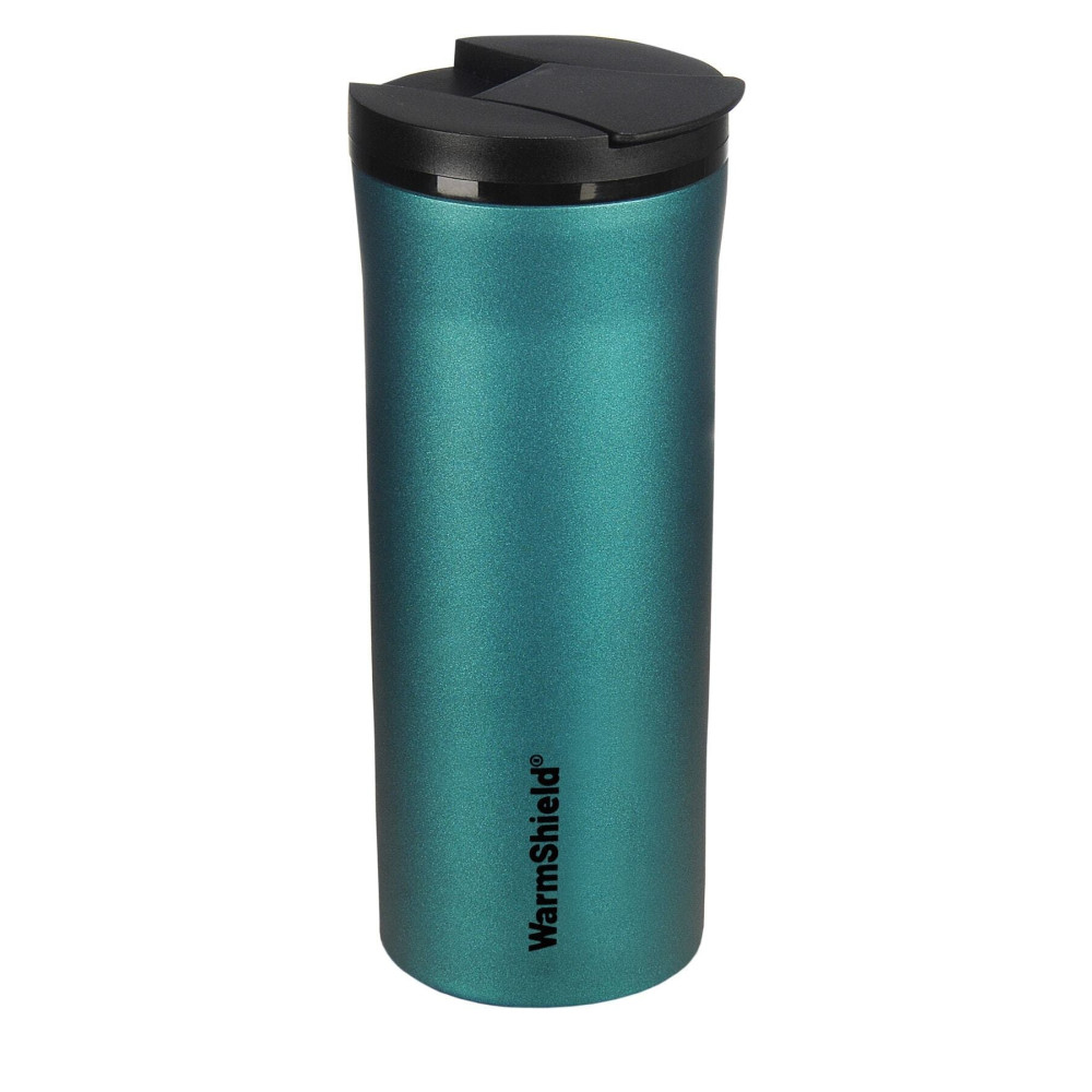 WarmShield Petrol Yeşili Çift Katmanlı Paslanmaz Çelik Termos Bardak 400 ml ( Kahve Çay Termosu ) Termos Fiyatı