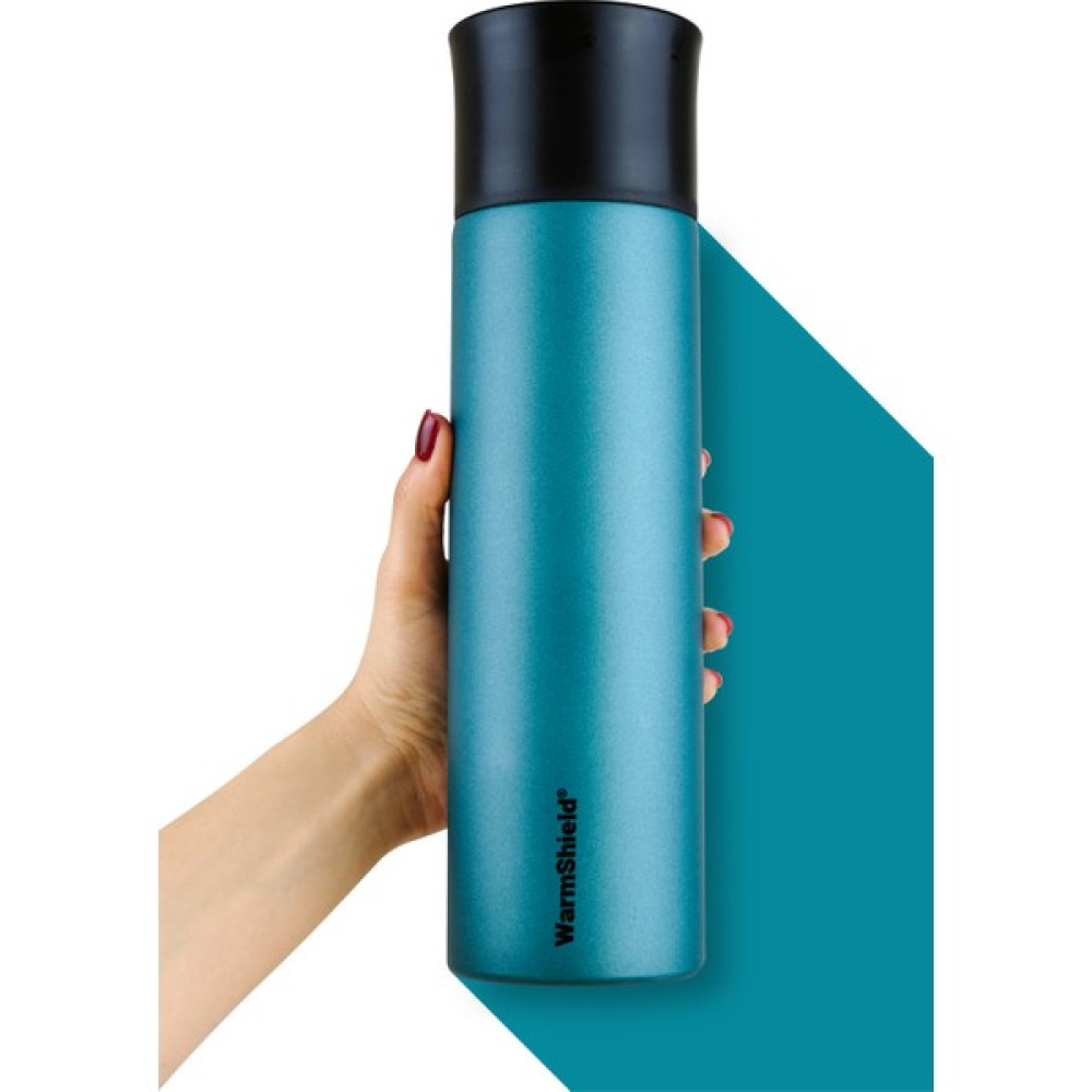 WarmShield Turkuaz Mavi Çift Katmanlı Paslanmaz Çelik Termos Bardak 750 ml Kahve ve Çay Termosu Kamp Mutfağı Fiyatı
