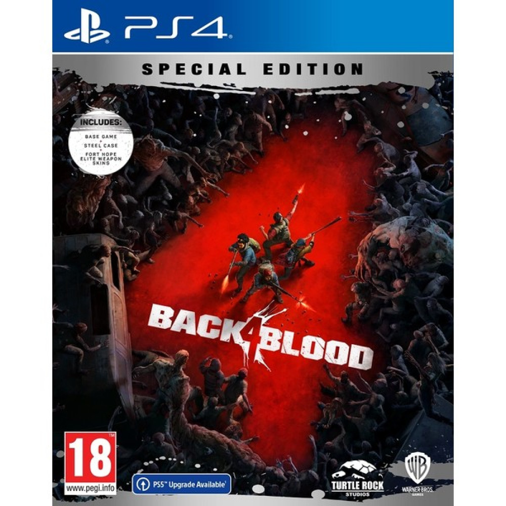 Warner Bros Back 4 Blood Steelbook Edition Ps4 Oyun PlayStation 4 PS4 Oyunları Fiyatı