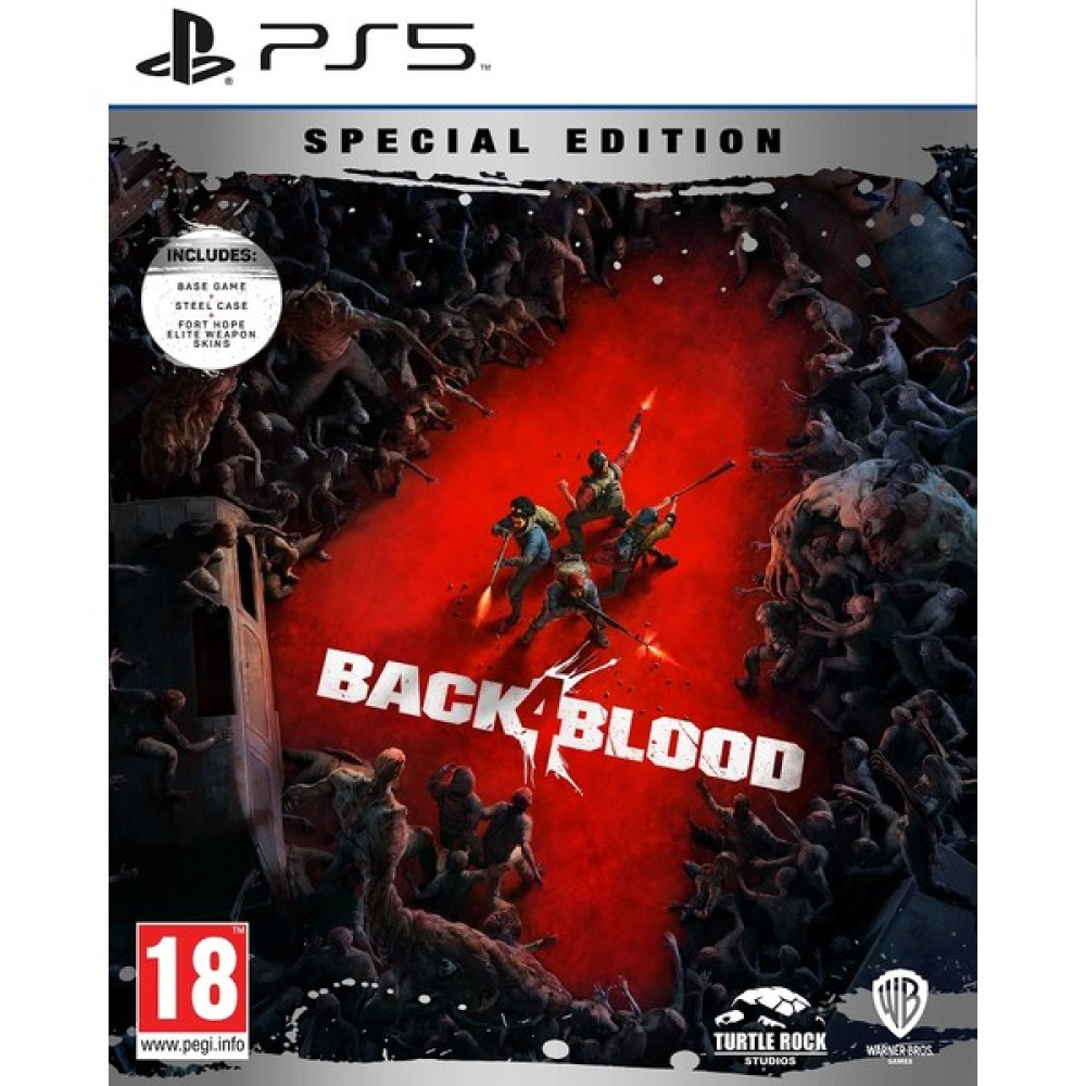 Warner Bros Back 4 Blood Steelbook Edition Ps5 Oyun PlayStation 5 PS5 Oyunları Fiyatı
