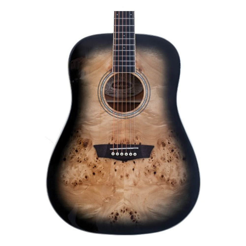 Washburn Deep Forest Burl Black Fade Akustik Gitar Oto Boyaları Fiyatı