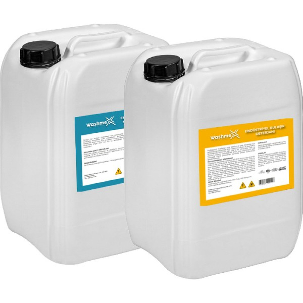 Washmex Bulaşık Makine Deterjan ve Parlatıcı Seti 20+20 Lt Bulaşık Yıkama Fiyatı