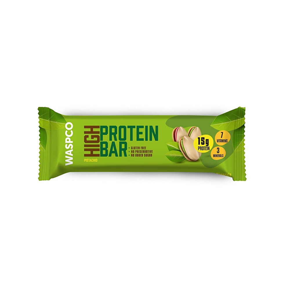 Waspco Antep Fıstıklı Protein Bar 50 G Granola ve Bar Fiyatı