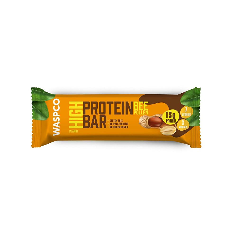 Waspco Arı Polen Yer Fıstığı Ve Kakaolu Protein Bar 50 G Granola ve Bar Fiyatı