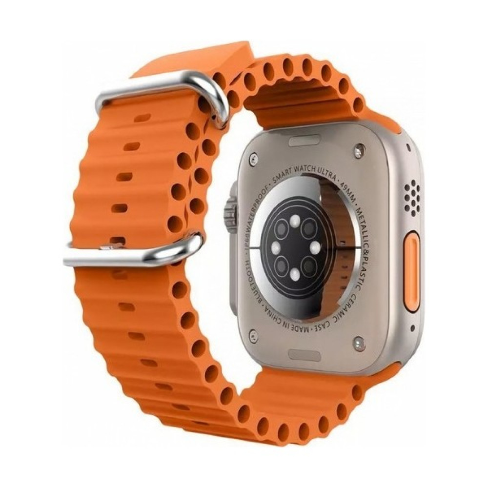 Watch 8 Ultra (Watch Ultra) Akıllı Saat - Siyah - Turuncu - turuncu Giyilebilir Teknoloji Aksesuarları Fiyatı