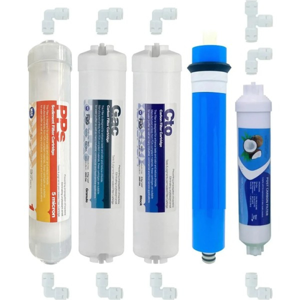Water King Kapalı Kasa Su Arıtma Cihazlarına Uyumlu 5'li Filtre Seti No Name Membrane Pro - Beyaz Bahçe Makinesi Aksesuar & Yedek Parça Fiyatı
