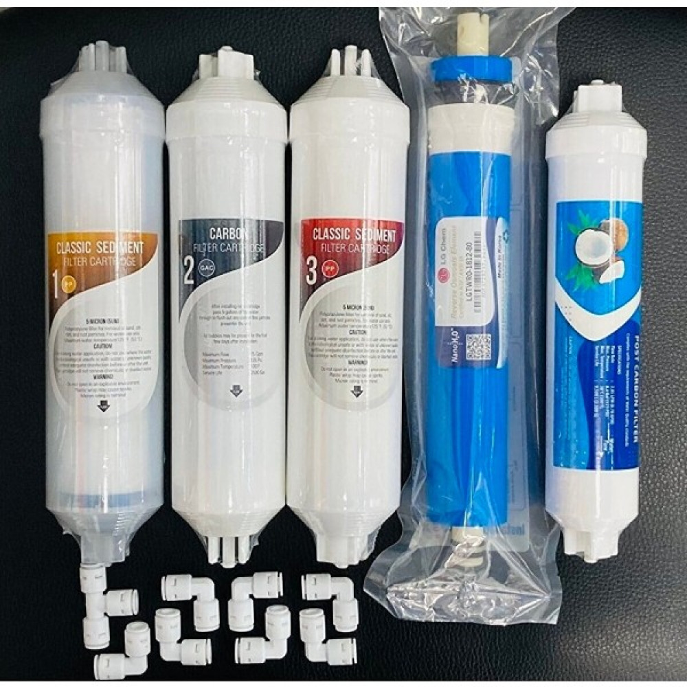 Water King Su Arıtma Cihazı 12 Inç Inline 5'li Membranlı Filtre Set Bahçe Makinesi Aksesuar & Yedek Parça Fiyatı