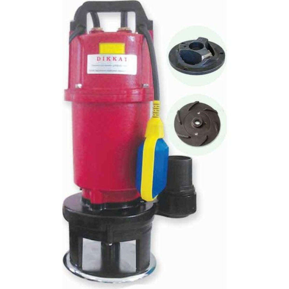Water Sound QDX15-7-1.1F Parçalayacı Bıçaklı(Öğütücülü) Kirli Su Dalgıç Pompa 12 Mss 16 M³/h Su Motoru Fiyatı