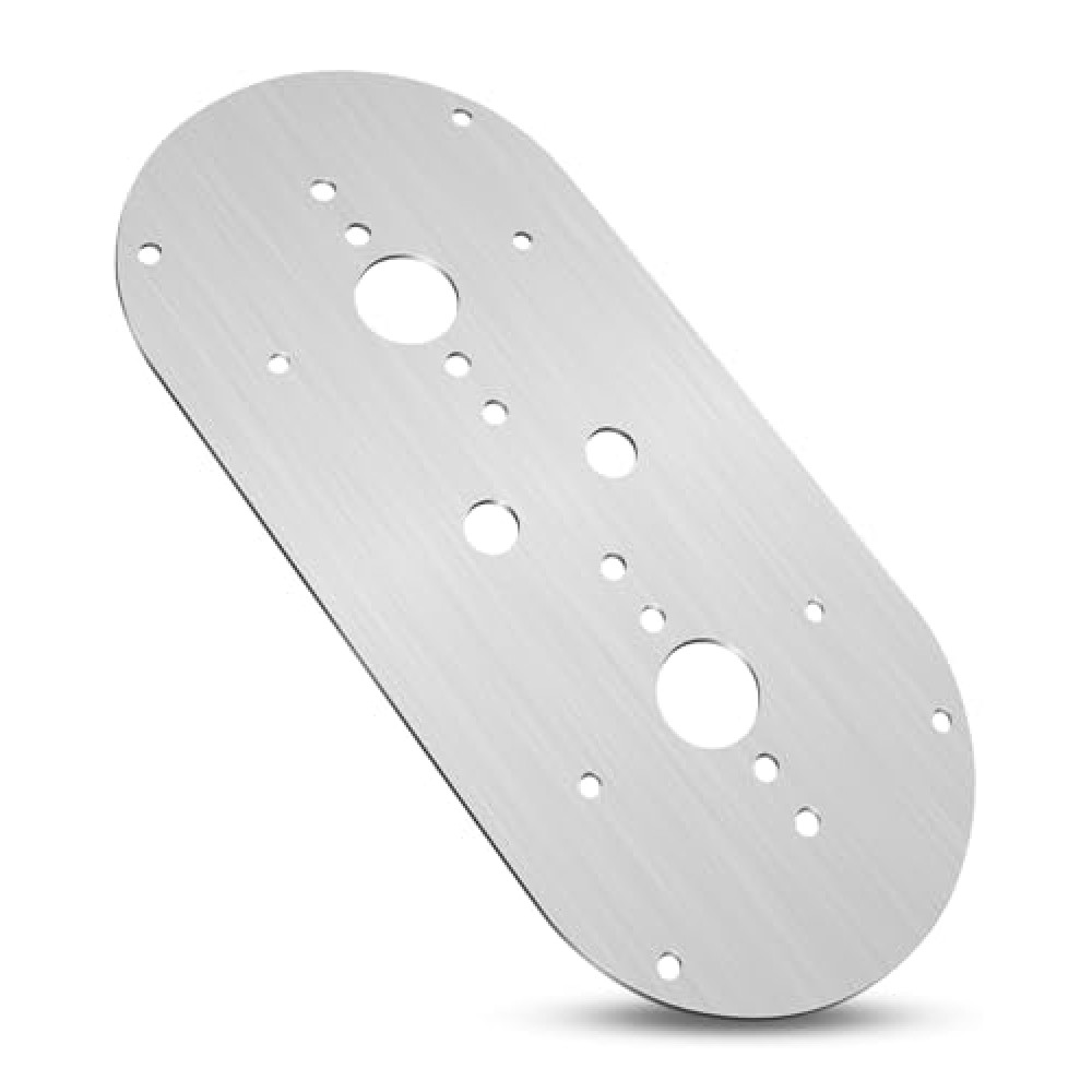 Watermelon Light Mounting Plate Stainless Steel, Watermelon Light Bracket Compatible with Universal Commercial Truck Peterbilt 359 379 389 Kenworth 660 680 880 W900L