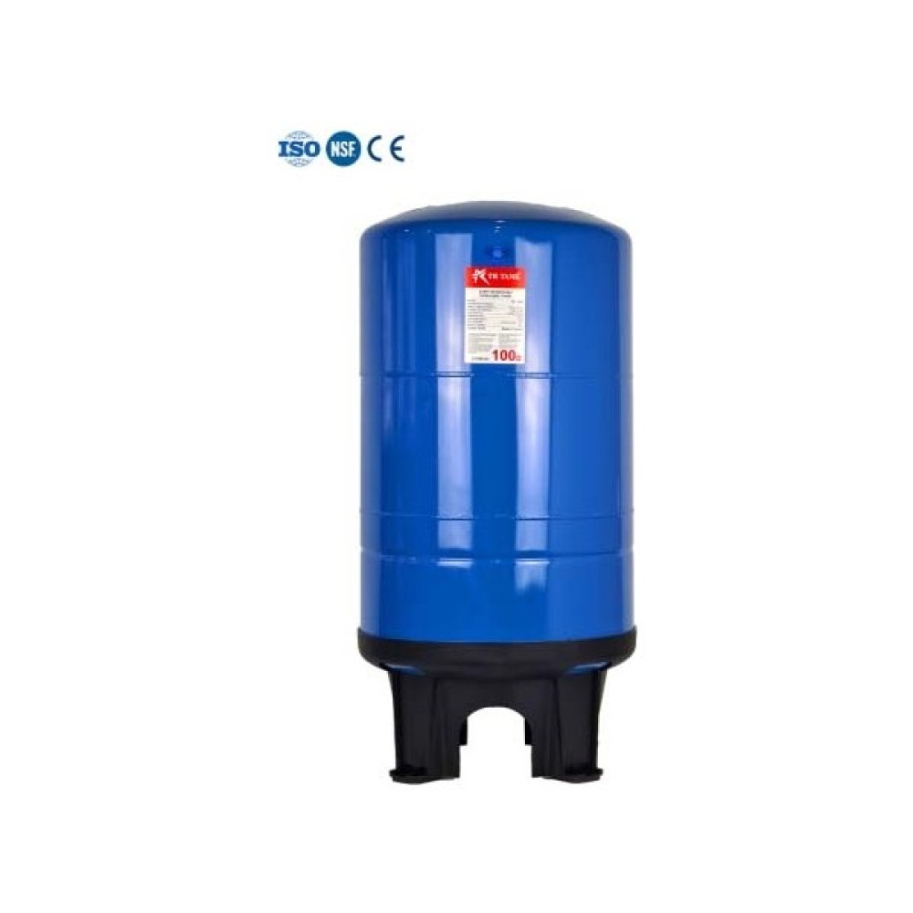 Watermelon Trtank Profesyonel 100 Litre Dikey Ayaklı Nsf Membranlı Hidrofor Genleşme Tankı - 100 lt - Mavi Su Motoru Fiyatı
