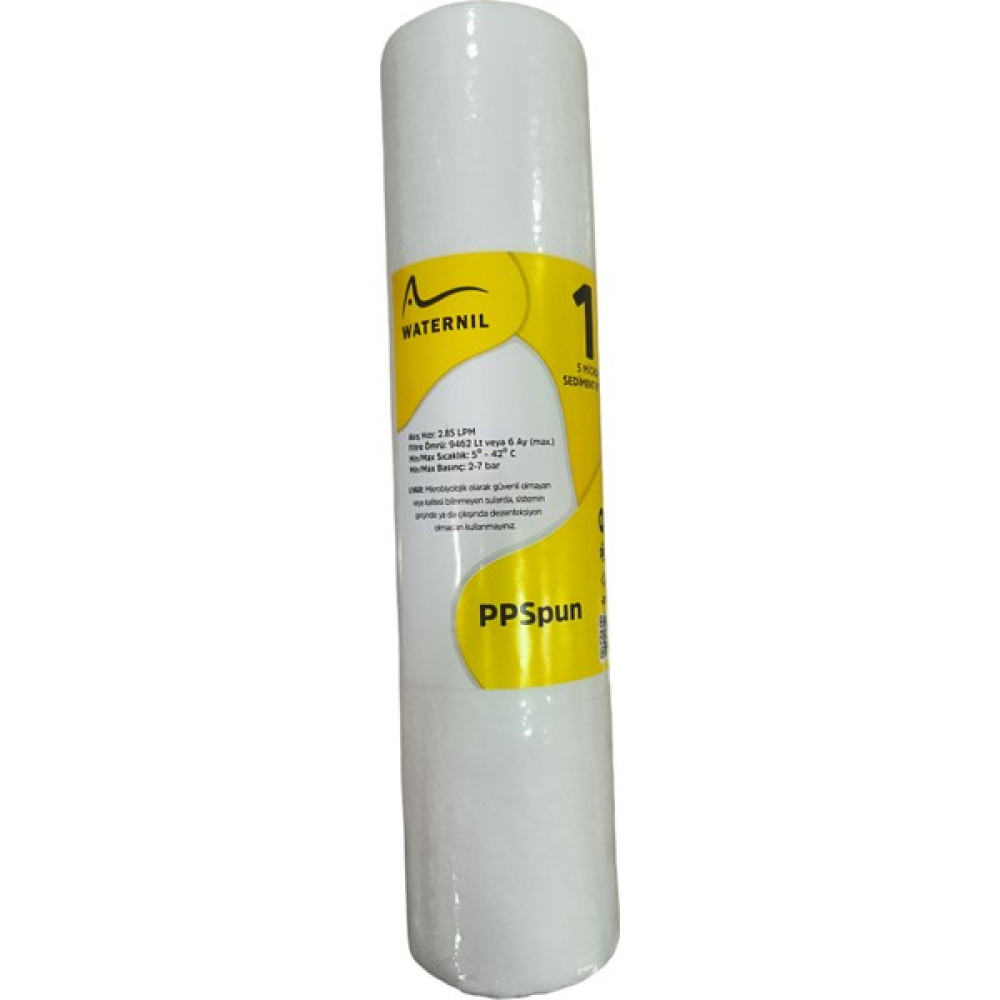 Waternil Su Arıtma Cihazı 1. Aşama Filtresi 5 Mikron 10"inç Sediment Spun Filtre Bahçe Makinesi Aksesuar & Yedek Parça Fiyatı