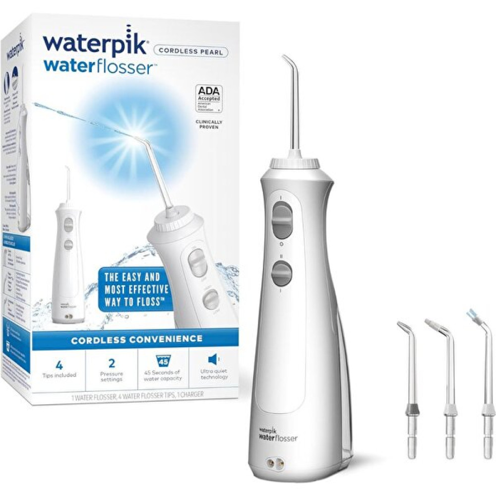 Waterpik Wf-13 Cordless Pearl Waterflosser Beyaz Ağız Duşu Diş Fırçaları Fiyatı